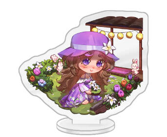 Gardening Mini Standee